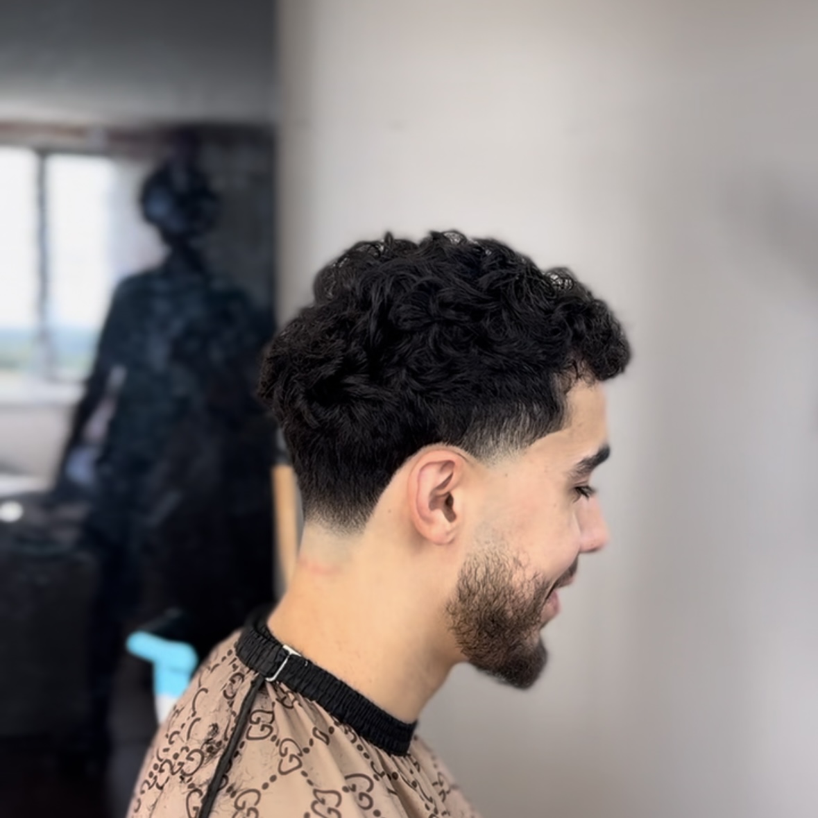 Vue de la zone de coupe du barber shop ntybarber